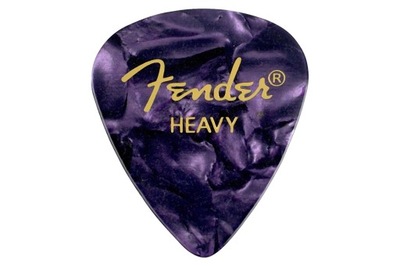 FENDER kostka gitarowa Purple Moto - Heavy