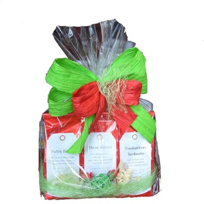 PREZENT ZESTAW 3 HERBAT - IDEALNY NA URODZINY