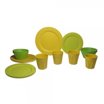 SET OBIADOWY BAMBOO 16EL. MELAMINA GIMEX - milautoparts-fr.ukrlive.com