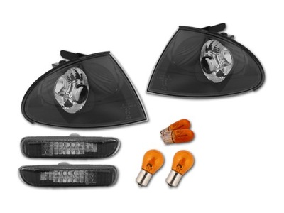 DIRECTION INDICATOR BLINKER BMW 3 E46 SEDAN BLACK DEPO FK - milautoparts-fr.ukrlive.com