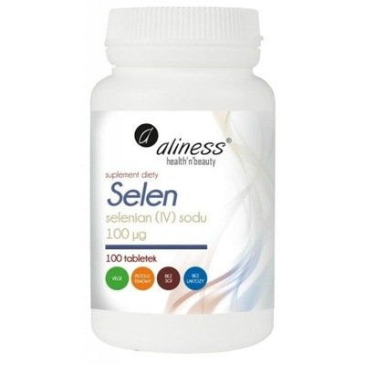 SELEN Selanian IV Sodu 100ug 100 tabletek ALINESS