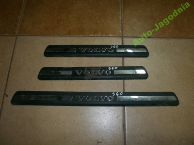Volvo s60 молдинг накладка поріг задня перед фото №1