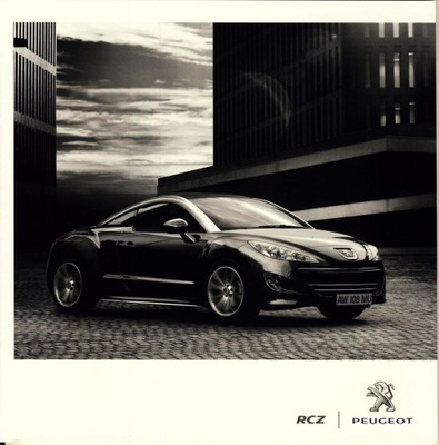 Peugeot RCZ prospekt 2010
