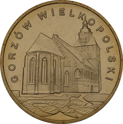 Moneta 2 zł Gorzów Wielkopolski
