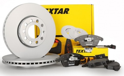 2× TEXTAR 92031900 DISC BRAKE + PADS BRAKE TEXTAR 2094102 - milautoparts-fr.ukrlive.com