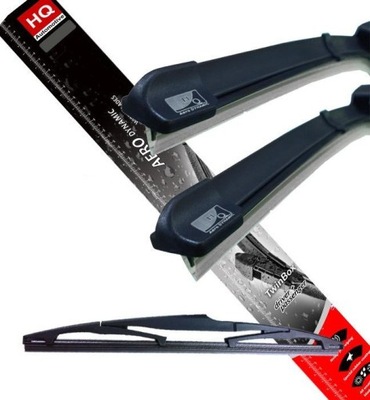 WIPER BLADES HQ AUTOMOTIVE FRONT REAR 700 MM 650 MM - milautoparts-fr.ukrlive.com