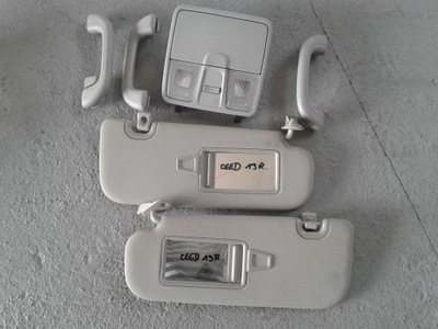 Kia ceed ii 2012-15 захист сонцезахисна лампа фото №1