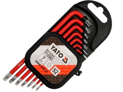 ZESTAW KLUCZY IMBUSOWYCH POWLEKANYCH TORX YT-0562