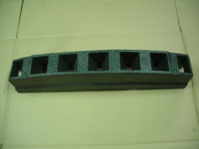 Абсорбер бампера перед skoda fabia ii 07-10 фото №1