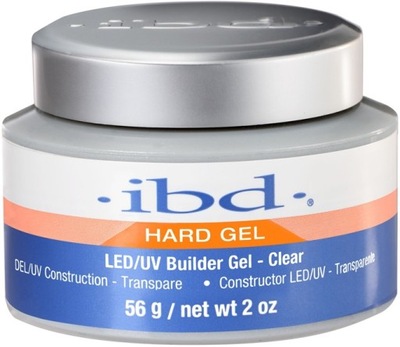 IBD Hard Gel LED/UV Builder Clear Żel Budujący 56g