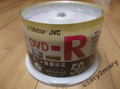 JVC PRO Taiyo Yuden DVD-R MID:TYG03 Japan 10szt koperta CD