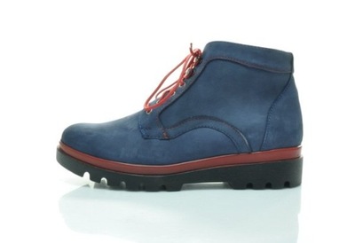 DOLCE PIETRO 0899-009-04-5 GRANATOWE BOTKI R40