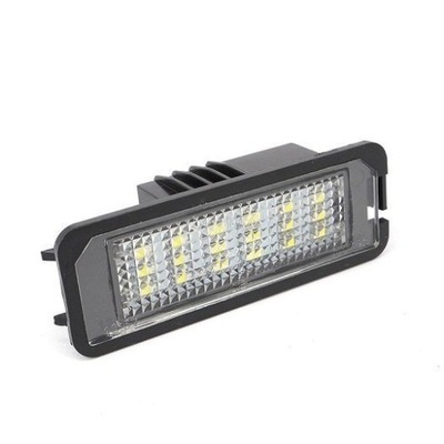Подсветка led номерного знака vw phaeton 02-09r фото №1