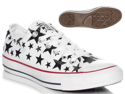 CONVERSE Buty Damskie TRAMPKI C147120 Białe - 37