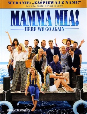 Mamma Mia! Here We Go Again DVD Booklet FOLIA