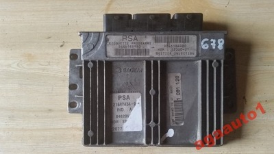 Бортовой компьютер блок управления citroen peugeot 9646988980 фото №1