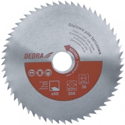Dedra HS50060 Ocele, dreva videl 500x60x30