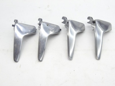 Audi a8 d2 94-02 ручка внутренняя дверь левый перед алюминий хром orygina фото №1