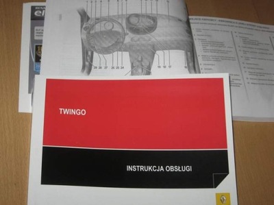 RENAULT TWINGO II MANUAL MANTENIMIENTO POLSKA + LIBRO DE MANTENIMIENTO  