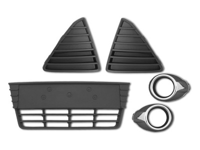 DEFLECTOR GRILLE FRAME SET FORD FOCUS III MK3 3 2010- - milautoparts-fr.ukrlive.com