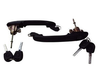 Права ручка вкладка замок двері seat inca 95- фото №1