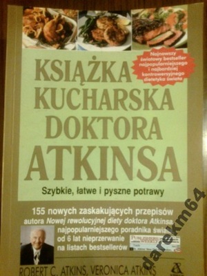Książka kucharska dr.Atkinsa