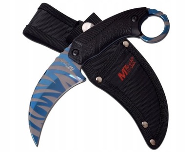Nóż Master Cutlery M-Tech Karambit BLUE + ETUI