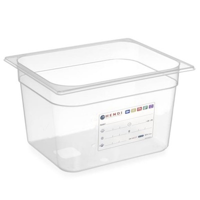 Pojemnik GN 1/2 Hendi 150 mm polipropylen 9,5 l