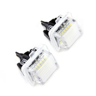 LIGHTING PLATES REGISTRATION MERCEDES W204 W217 C207 LED MARKER 6000K - milautoparts-fr.ukrlive.com