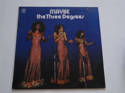 The Three Degrees Maybe LP UK NEAR MINT 1st press