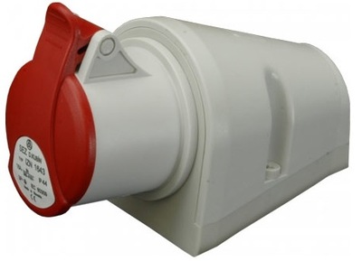 GNIAZDO SIŁOWE 16A 4P IP44 IZN 1643