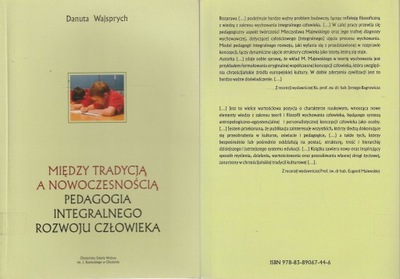 Danuta Wajsprych MIĘDZY TRADYCJĄ A NOWOCZESNOŚCIĄ