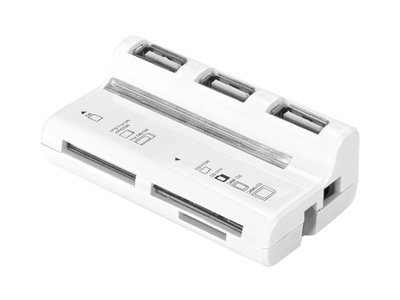 CZYTNIK KART 5 w 1 + HUB USB ET-4803 CLOD