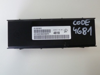 Модуль блок управления кондиционера 13574818 opel insignia фото №1