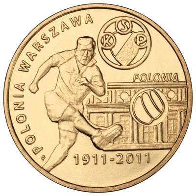Moneta 2 zł Polonia Warszawa