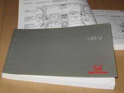 Honda HR-V instrukcja obsługi polska HRV obsługa