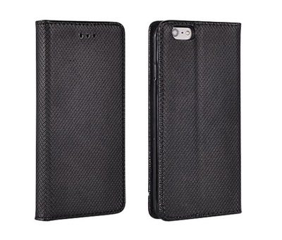 Etui na telefon Book Magnet iPhone 6 6S Czarny