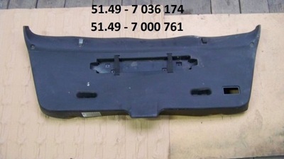 BMW 3 E46 COMPACT PANEL BOOT INSERT ELEMENT - milautoparts-fr.ukrlive.com