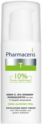 PHARMACERIS T SEBO ALMOND PEEL 10% KREM DO TWARZY NA NOC 50ML