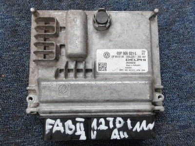 CONTROL UNIT COMPUTER ENGINE DELPHI 03P906021L - milautoparts-fr.ukrlive.com