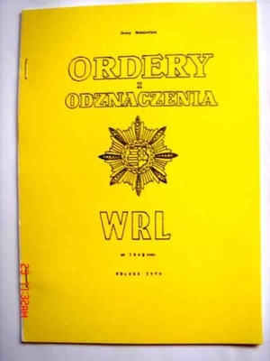 Ordery i odznaczenia WRL 1949 - 1979