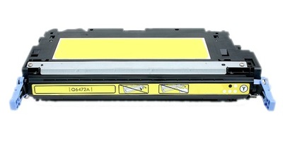 Toner Do HP Q6472A CP3505 CLJ3600 CLJ3800 Yellow
