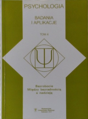 Psychologia. Badania i aplikacje. Tom 4