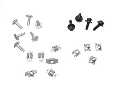 COMPLET CLIPS COUVERCLES SOUS PAR MOTEUR PEUGEOT 407 - milautoparts-fr.ukrlive.com