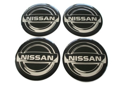 NISSAN emblematy 60mm naklejki dekielki na kołpaki - 11694598002 ...