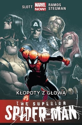 Spider-Man The Superior KŁOPOTY Z GŁOWĄ tom 3 Marvel Now NOWY folia