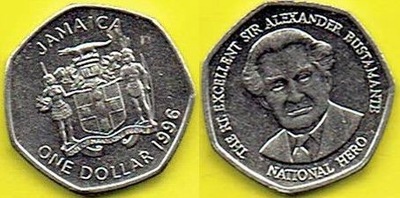 JAMAJKA 1 Dollar 1996 r.