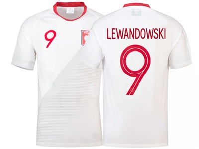 Koszulka sportowa T-shirt LEWANDOWSKI POLSKA XXL
