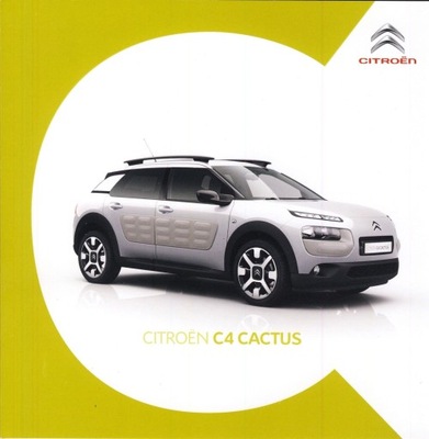 Citroen C4 Cactus prospekt 07 / 2016 Węgry - milautoparts-fr.ukrlive.com