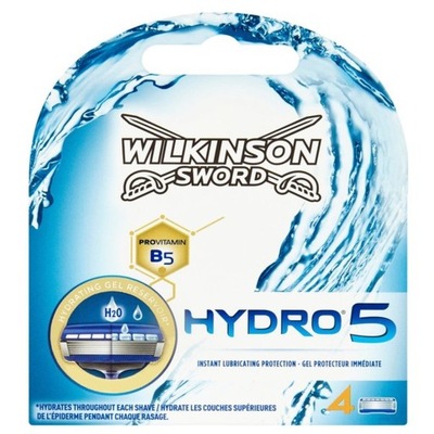 Wilkinson Hydro 5 provit B5 4-pak UK / DE wkłady